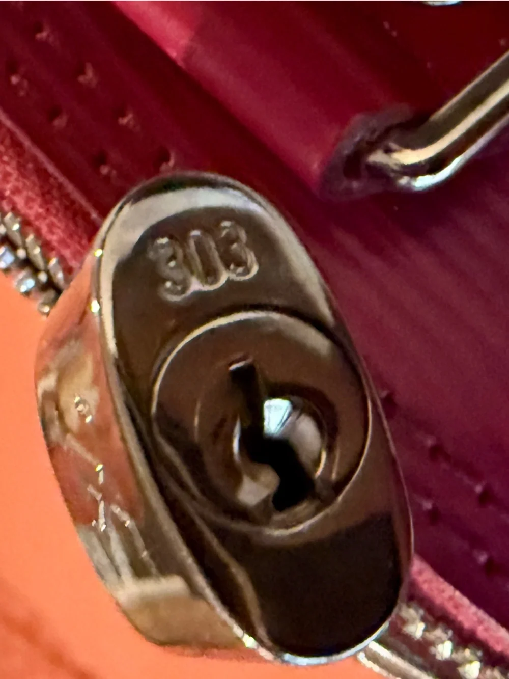 Louis Vuitton Alma PM Epi Leather Top Handle Bag in Deep fuschia - w/receipt